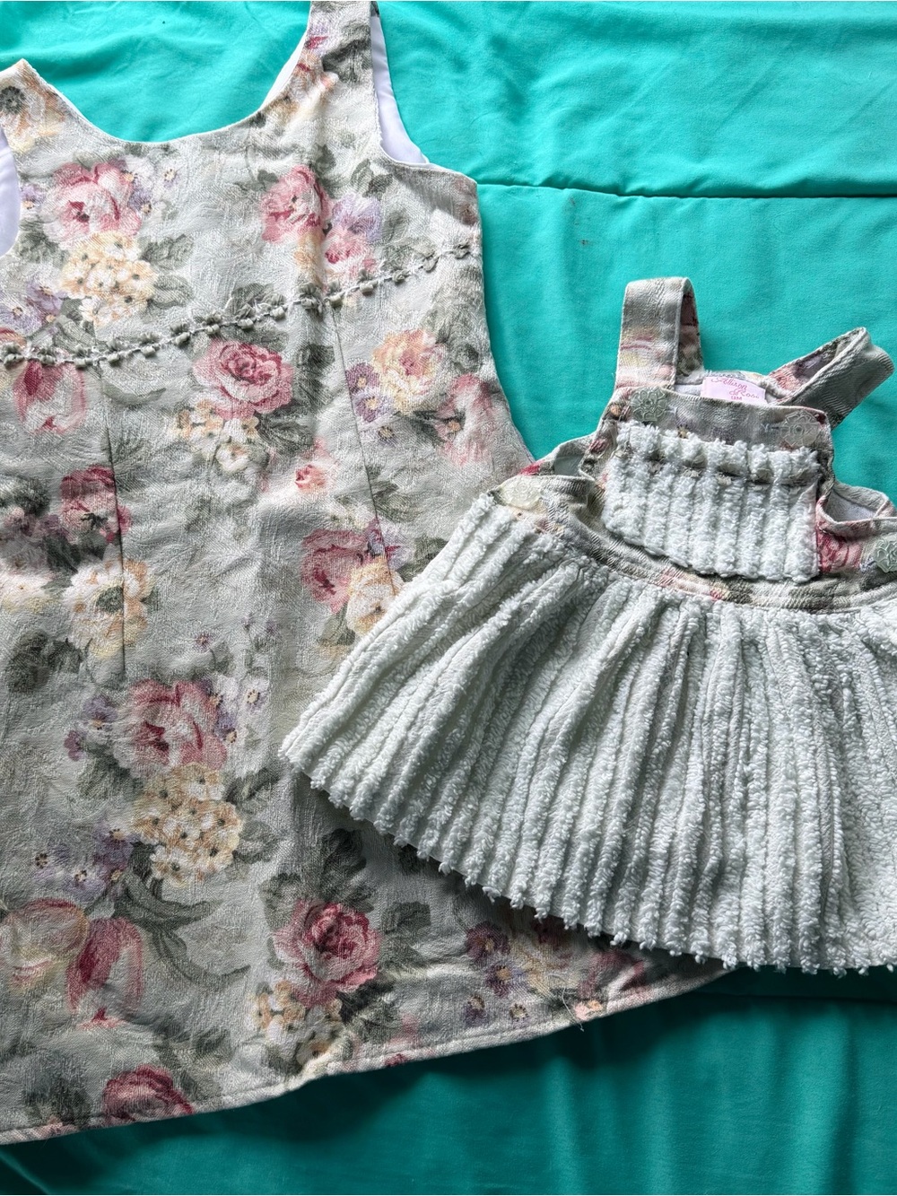 Big and Little Sis Floral Print Dresses